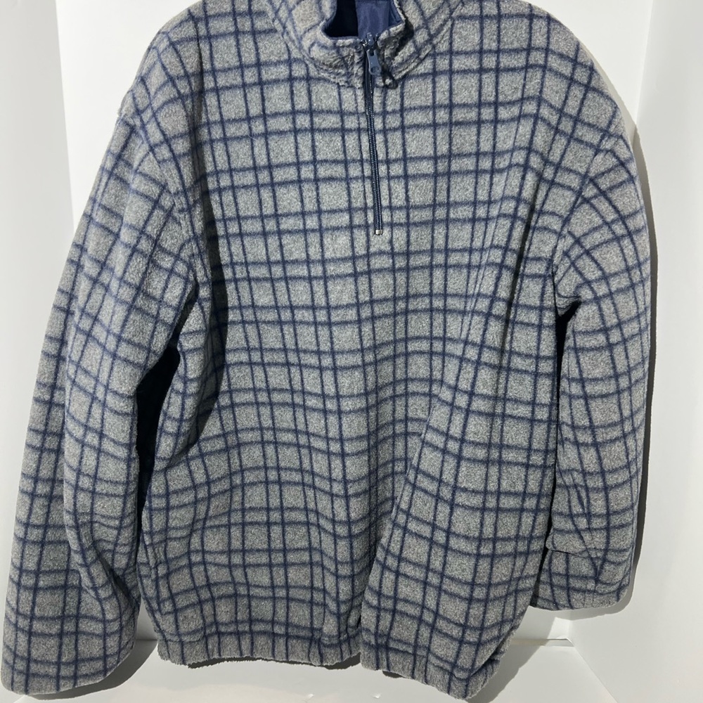 Polo by Ralph Lauren Navy Half-Zip Reversable Puffer Pullover - Picture 5 of 7